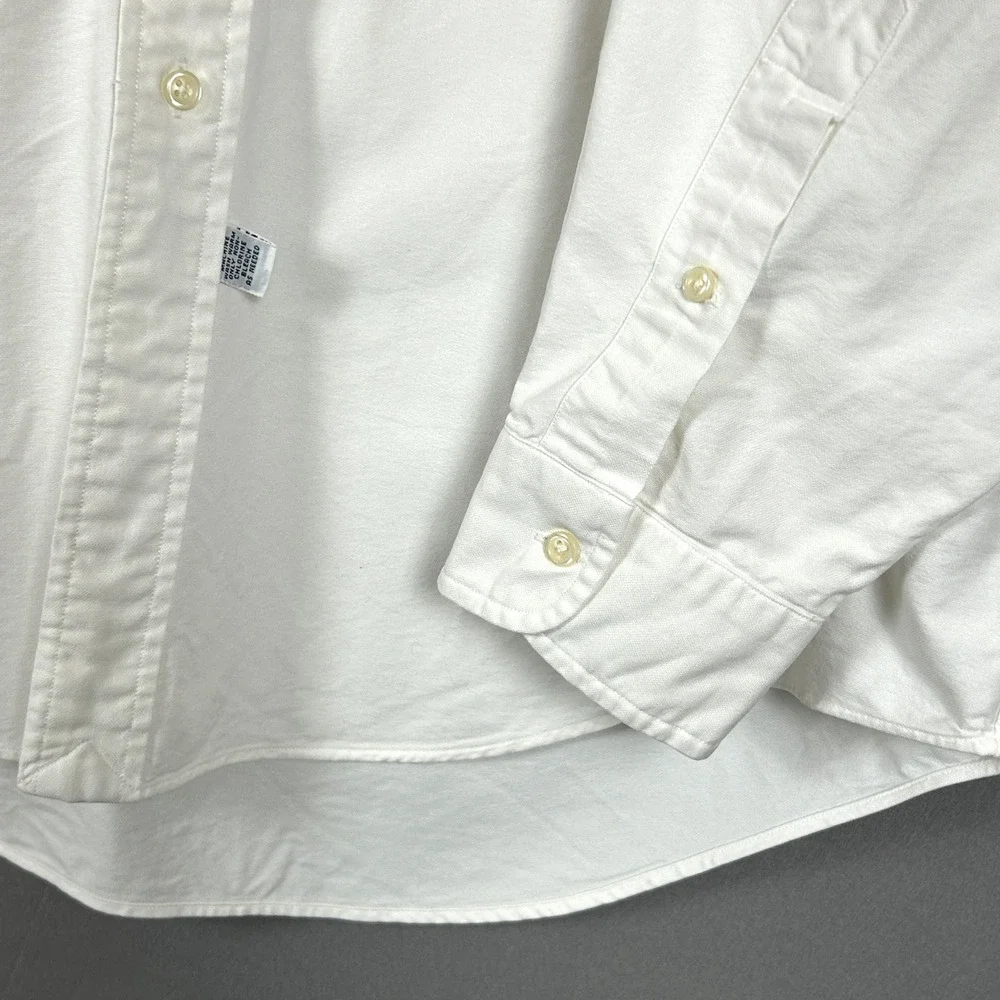 Ralph Lauren Yarmouth Oxford‎ Shirt Men's 100% Cotton White 16 1/2/35 XL / XXL